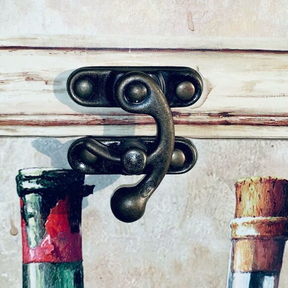 Classic Two Bottle Wine Tote. - Picture 6 of 6